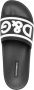 Dolce & Gabbana Slippers met logoprint Zwart - Thumbnail 4