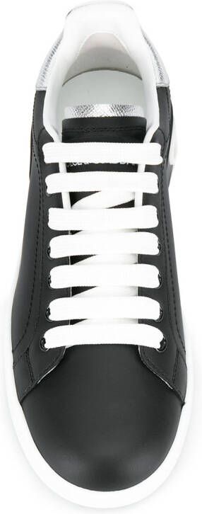 Dolce & Gabbana Portofino low-top sneakers Zwart