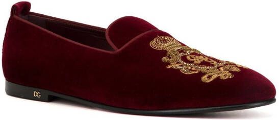 Dolce & Gabbana Vaticano slippers Rood