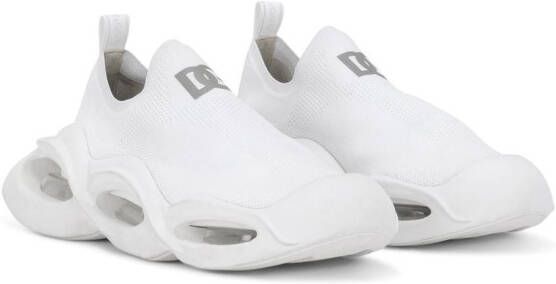 Dolce & Gabbana Wave slip-on sneakers Wit