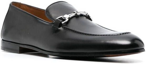 Doucal's Leren loafers Zwart