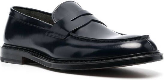 Doucal's Leren loafers Zwart