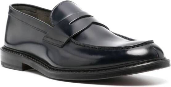 Doucal's Leren loafers Blauw