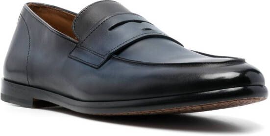 Doucal's Leren loafers Zwart