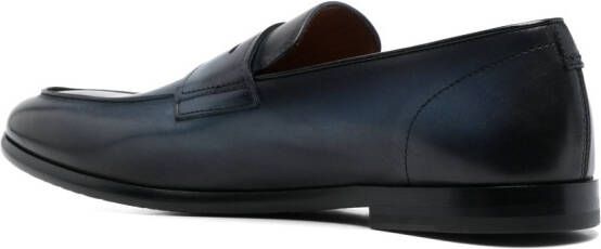 Doucal's Leren loafers Zwart