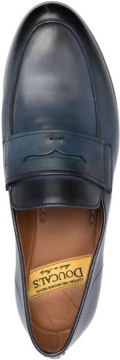 Doucal's Leren loafers Zwart