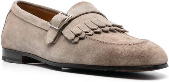 Doucal's Loafers met franje Beige