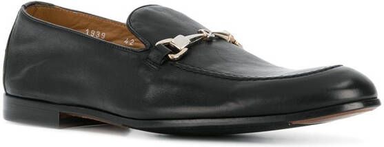 Doucal's horsebit voorste loafers Zwart