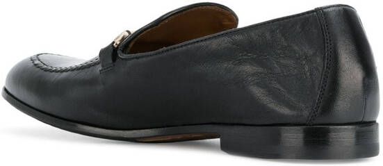 Doucal's horsebit voorste loafers Zwart