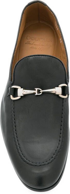 Doucal's horsebit voorste loafers Zwart