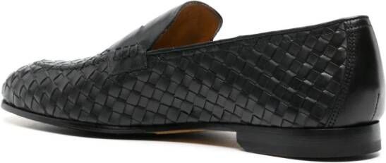 Doucal's Leren loafers Zwart