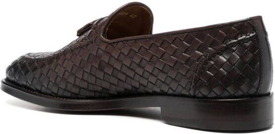 Doucal's Leren loafers Bruin