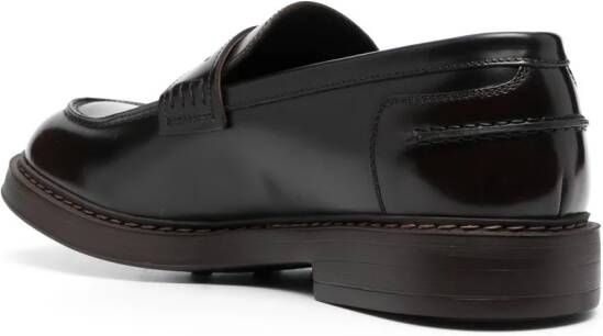 Doucal's Leren loafers Bruin