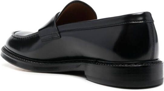 Doucal's Leren loafers Zwart