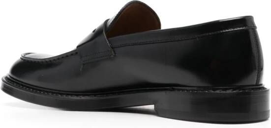 Doucal's Leren loafers Zwart