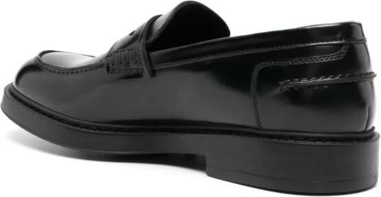 Doucal's Leren loafers Zwart