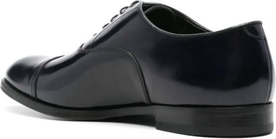 Doucal's Leren Oxford schoenen Zwart