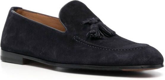 Doucal's Loafers met kwastje Blauw