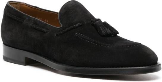 Doucal's Loafers met kwastjes Zwart