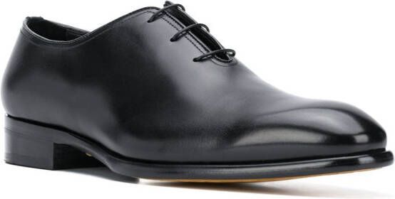 Doucal's Oxford leren schoenen Zwart