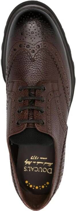 Doucal's Leren brogues Bruin