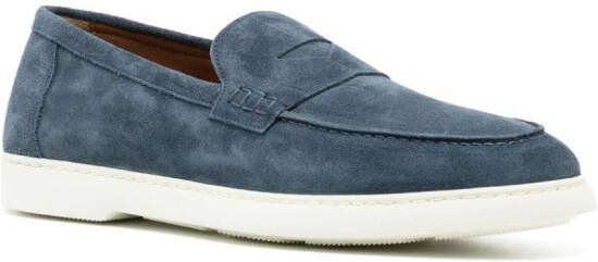 Doucal's Suède loafers Blauw