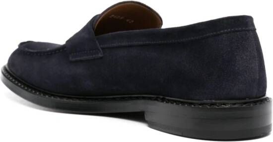 Doucal's Suède loafers Blauw