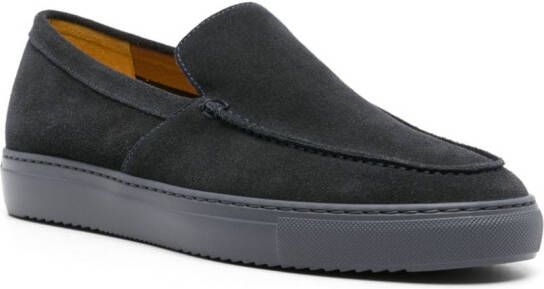 Doucal's Suède loafers Blauw