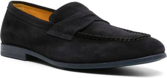 Doucal's Suède loafers Blauw