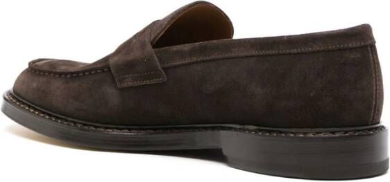 Doucal's Suède loafers Bruin