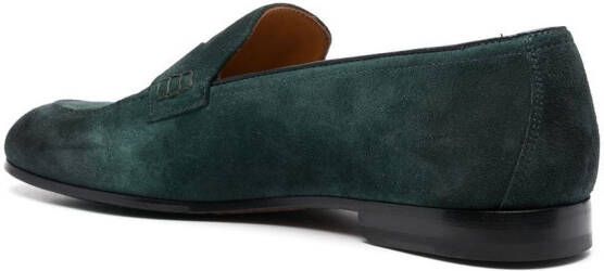 Doucal's Suède loafers Groen