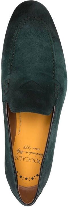 Doucal's Suède loafers Groen