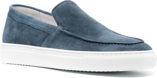 Doucal's Suède loafers Blauw