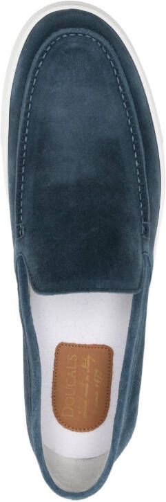 Doucal's Suède loafers Blauw