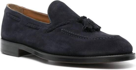 Doucal's Suède loafers Blauw