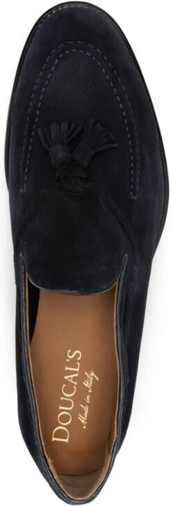 Doucal's Suède loafers Blauw