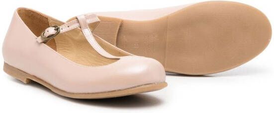 Douuod Kids Ballerina's met gesp Beige