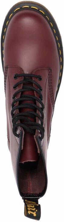 Dr. Martens 1460 leren veterlaarzen Rood