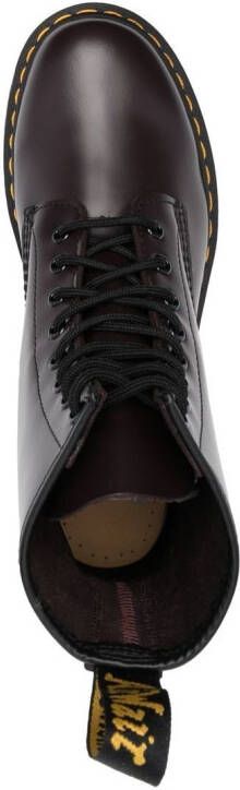 Dr. Martens 1460 leren veterlaarzen Rood