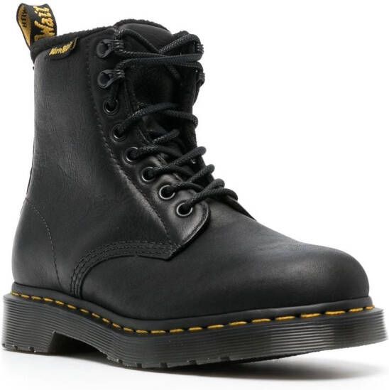 Dr. Martens 1460 Pascal leren laarzen Zwart