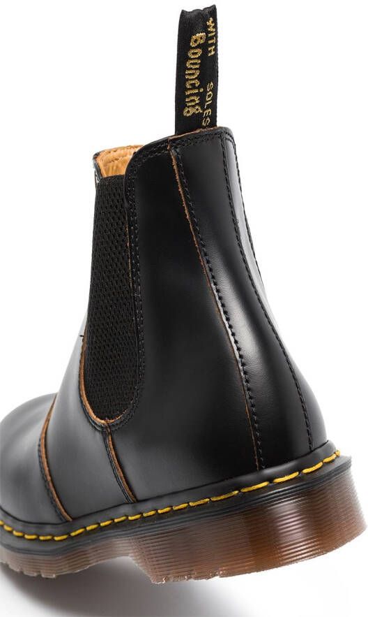 Dr. Martens Leren laarzen Zwart