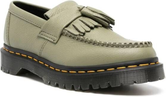 Dr. Martens Adrian loafers met kwastje Groen