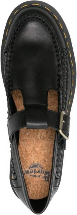 Dr. Martens Adrian leren loafers Zwart