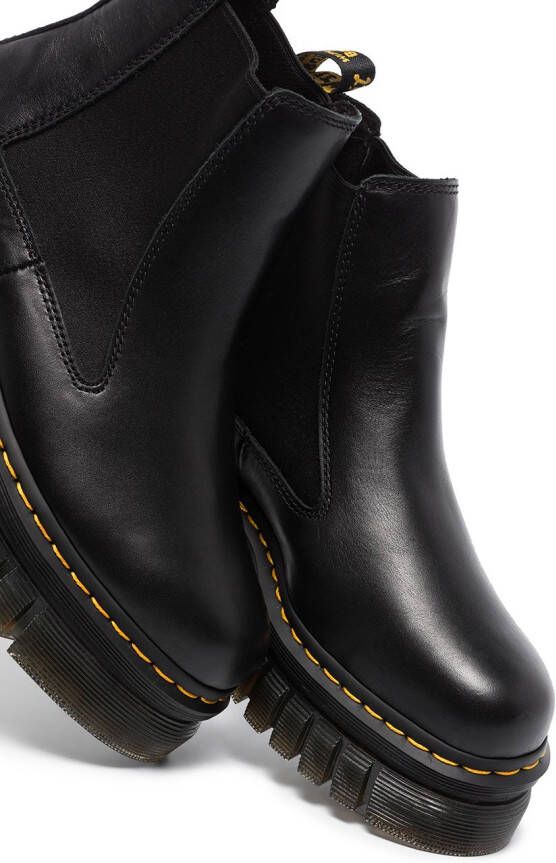 Dr. Martens Audrick Chesea laarzen met plateauzool Zwart