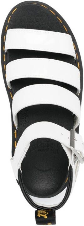 Dr. Martens Blaire sandalen met open neus Wit