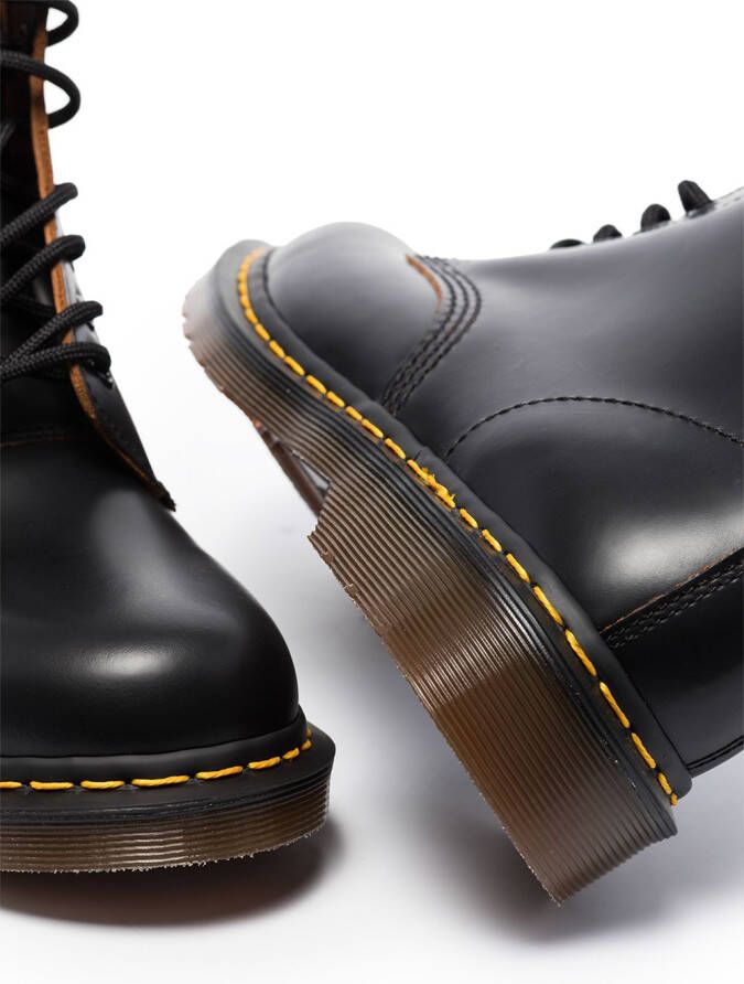 Dr. Martens Combat laarzen Zwart