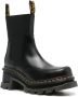 Dr. Martens Corran Chelsea 65 leren laarzen Zwart - Thumbnail 2