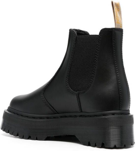 Dr. Martens Felix Chelsea laarzen met plateauzool Zwart