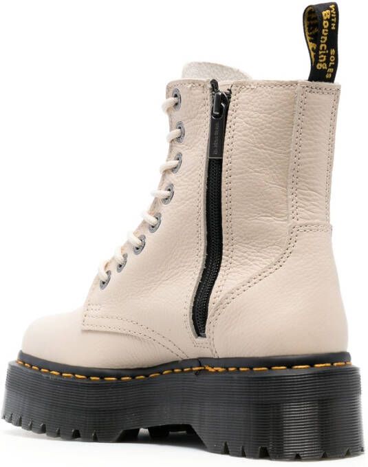 Dr. Martens Jadon III Pisa leren laarzen Beige