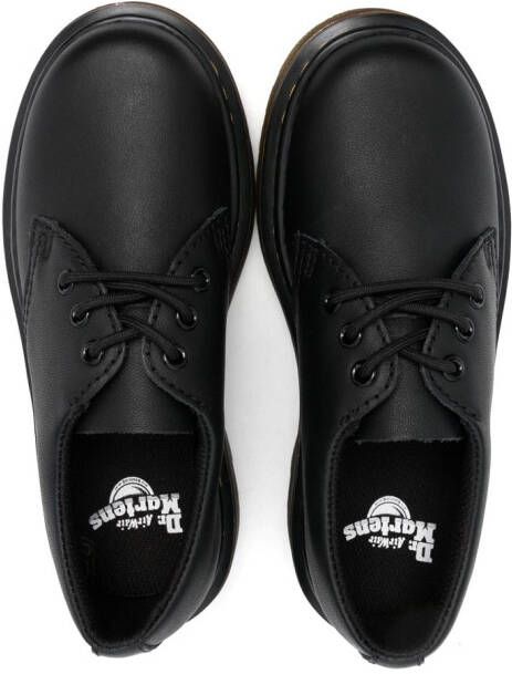 Dr. Martens Kids 1461 leren derby schoenen Zwart